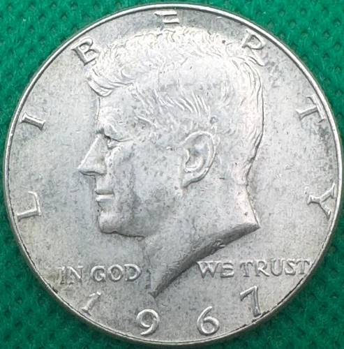 1967 Kennedy Silver Half Dollars BU -40% Silver(120d)