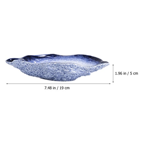 Serving Dishes Oyster Shells Irregular Shaped Plate Salad Plates - Picture 8 of 12