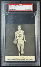 JERRY WEST PSA 5 1961 KAHN'S WEINERS LA LAKERS HOF EX (POP 3, 5 HIGHER)