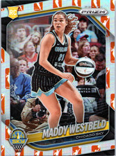 2025 Panini Prizm WNBA Maddy Westbeld Rookie WNBA Logo Prizm #138 Chicago Sky RC