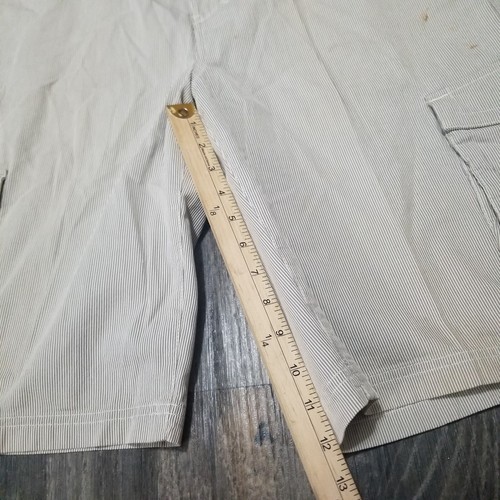 Vintage Hang Ten Mens Size 36 Wide Leg Striped Shorts - Picture 5 of 13