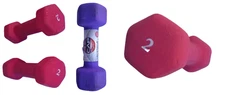 Dumbbell LOT OF 4 CAP 5-lb + 2-lb (3) Dumbbells Strength-Training Workout Weight