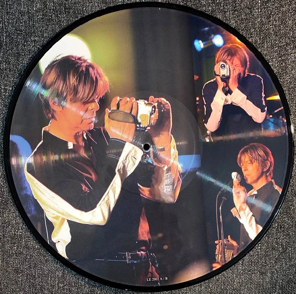 DAVID BOWIE - LIVE AND EXCLUSIVE, BBC rare lp PICTURE DISC, 100 COPIES ONLY - Image 3 of 3