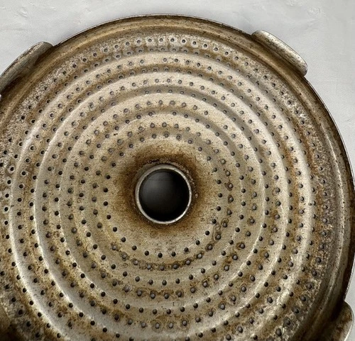 Vintage Pyrex 6 cup Percolator Basket Bottom Aluminum Metal Strainer Only