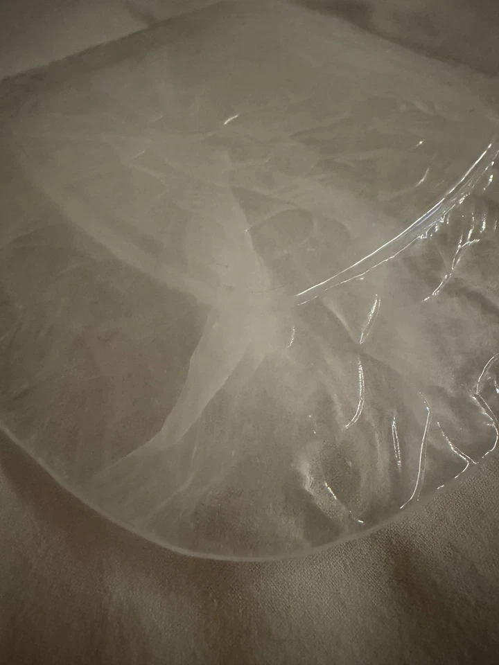 Assiette carré en verre trempé. - Photo 4/4