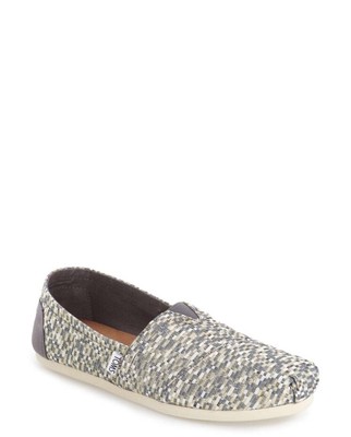 NIB TOMS Classic Glitz Woven Slip-On Shoe 9.5 $59 | eBay display picture 1