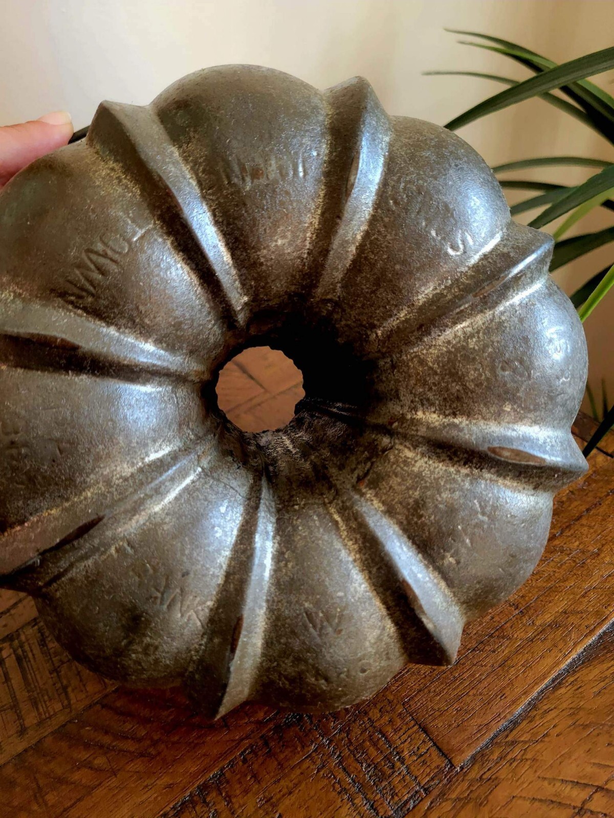 Cast Iron 1891 FRANK W. HAY & Sons Johnstown PA No. 965 Bundt Cake Mold