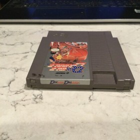 Cartucho de carro NES Double Dribble (Nintendo, 1986) solo aut&eacute;ntico 