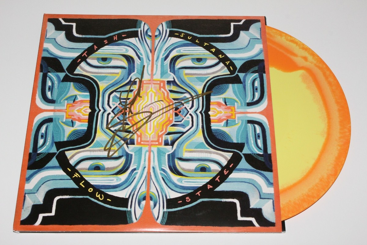 Tash Sultana Flow State レコード 限定カラーバイナル Singer Tash Sultana Signed 'FLOW STATE' 12