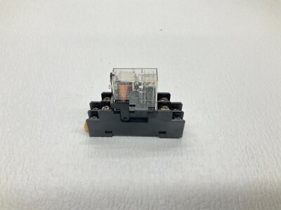 Omron G2R-2-SND 24 VDC Coil Relay w/ Base G2R2SND G2R (TBI)