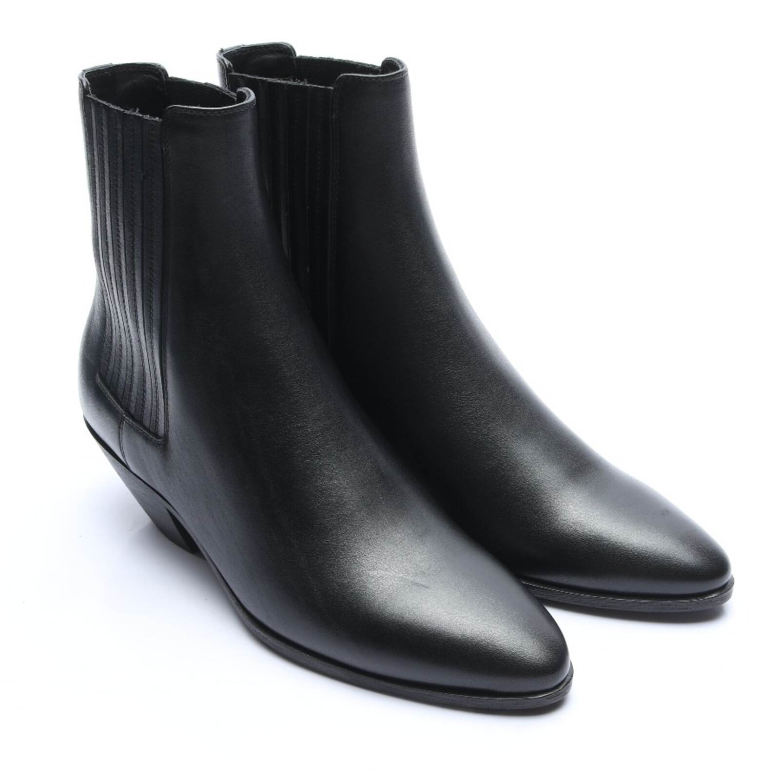 Ботинки Челси Saint Laurent Schwarz 40 евро 124090₽