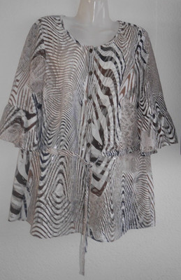 walbusch Mesh Damen Bluse, Tunika, Hemd, Gr. 42, NEU
