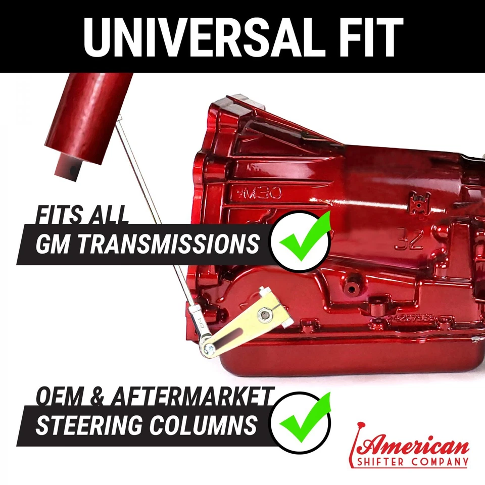Universal Adjustable Column Shift Linkage Kit GM 350, 400, 700R4 Transmissions - Image 4 of 4