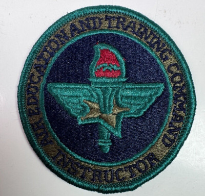 USAF Air Education and Training Command Instructor US Air Force Patch