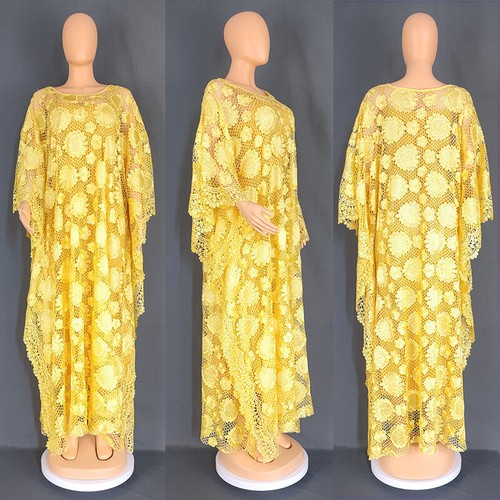 African Women Dashiki Oversize Dresses Evening Gown Dubai Kaftan Moroccan Caftan - Picture 26 of 323