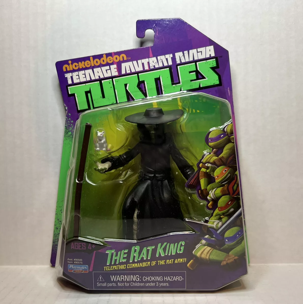 The Rat King, Telepathic Commander of the Rat Army, TMNT, Playmates