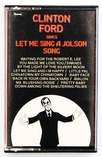 CLINTON FORD SINGS LET ME SING A JOLSON SONG ALBUM CASSETTE 1979 CHEVRON CHV 142