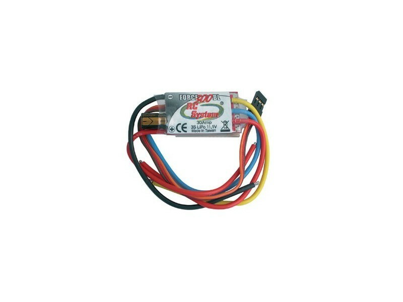 Variateur Force 300BL RC System 12v Lipo esc brushless pour voiture radiocommandée et drone