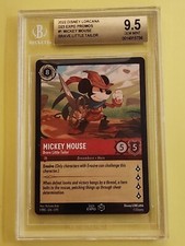 Disney Lorcana D23 Expo #1 Mickey Mouse BGS 9.5
