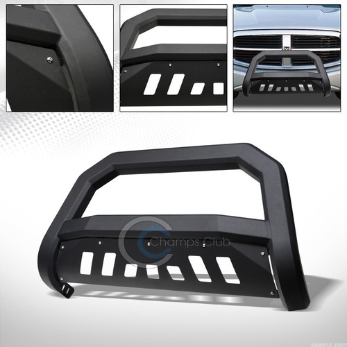 Fit 0410 Dodge Durango/Aspen Matte Black AVT Bull Bar Brush Bumper