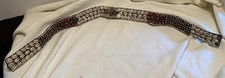 Vintage African Belt Sash Cowerie Shells Beads