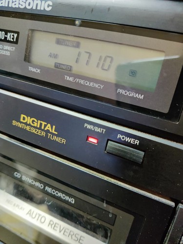 PANASONIC RX-DS620 Stereo CD System/Tape Recorder AM/FM Radio EB-13607 PARTS. - Bild 2 von 12