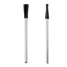 2 Pcs Straight Sailor Tobacco Stem Mouthpiece Replacement for Popeye Pipe DIY