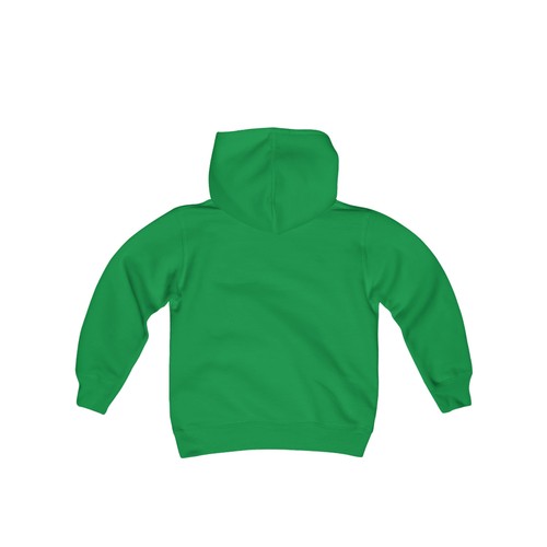 Astronaut Hanging on the Moon Youth Heavy Blend Hooded Sweatshirt - Picture 19 of 33