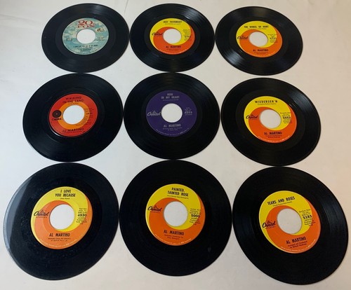 lot of nine AL MARTINO 45s - Bild 1 von 2