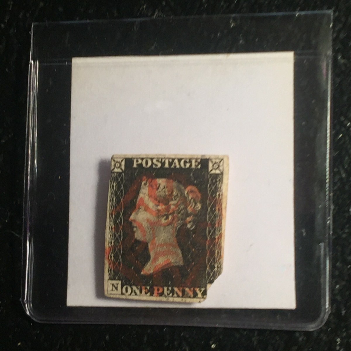 💥 1St POSTAGE STAMP - 1840 GReat BRitaiN #1 PENNY BLACK