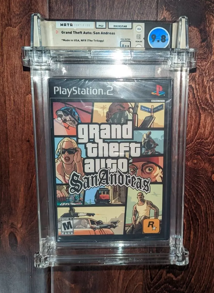 Grand Theft Auto San Andreas PlayStation 2 PS2 GTA 2006 Sealed New