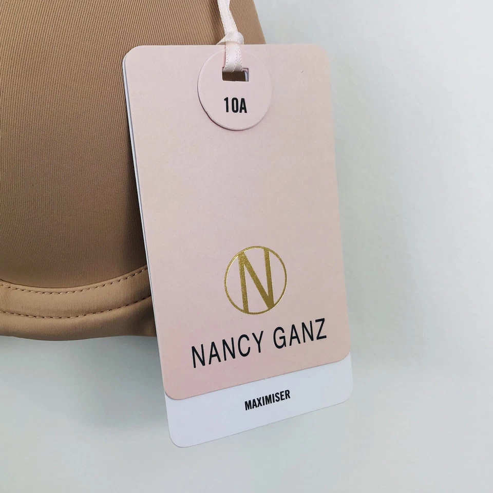 NANCY GANZ Revive Maximiser Bra 10A Warm Taupe Uplift BNWT RRP$54.95 - image 4 of 4