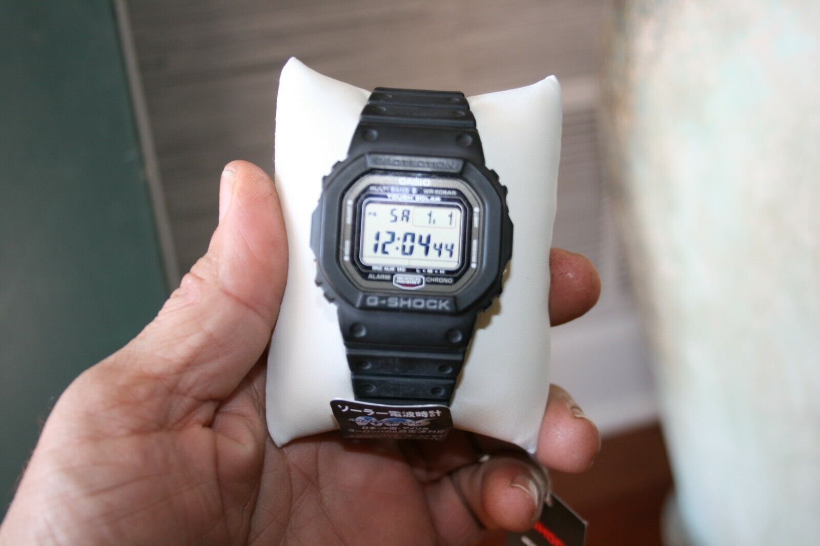 Casio+G+Shock+GW-5000-1JF+43mm+Black+Stainless+Steel%2FResin+Case+