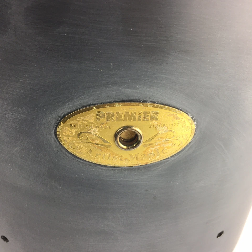 Premier Artist Maple 13 英寸 Tom Drum Shell - 未完成原始黑色 — 第 4/4 张图片