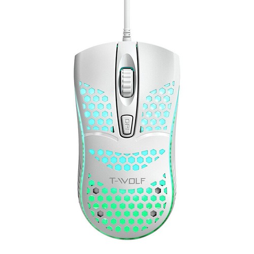 Office Esports Hollow Out Design Gaming Mouse Back Light Wired Cable - Photo 10/15