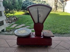 Bilancia d'Epoca San Giorgio - colore rosso - funzionante