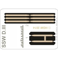 MW22 Eduard 49070 Ssw D.Iii Seatbelts Fabric 1/48 Pe Set For Eduard