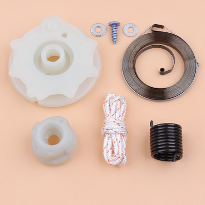 #ad #ad Starter Recoil Pulley EPS Spring Kit Fit Husqvarna Chainsaw 137 142 #530071966 $12.92