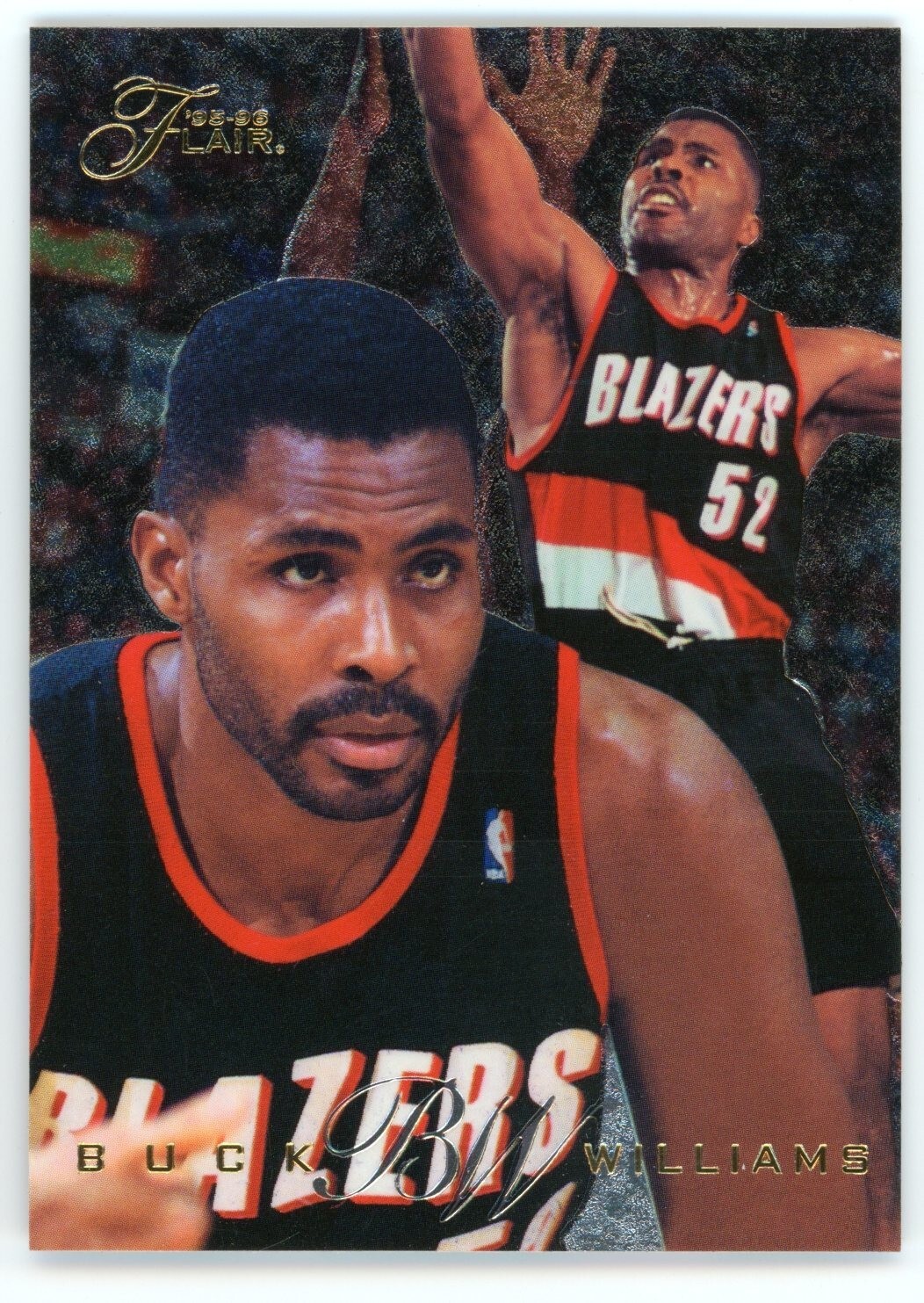 1995-96 Flair Buck Williams Card #115