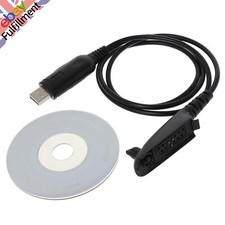 USB Programming Cable Line With CD For Motorola GP340 GP380 GP328  Radio