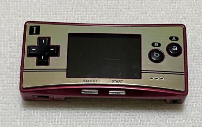 Nintendo Gameboy Micro Console 20th Anniversary Famicom Tested | eBay