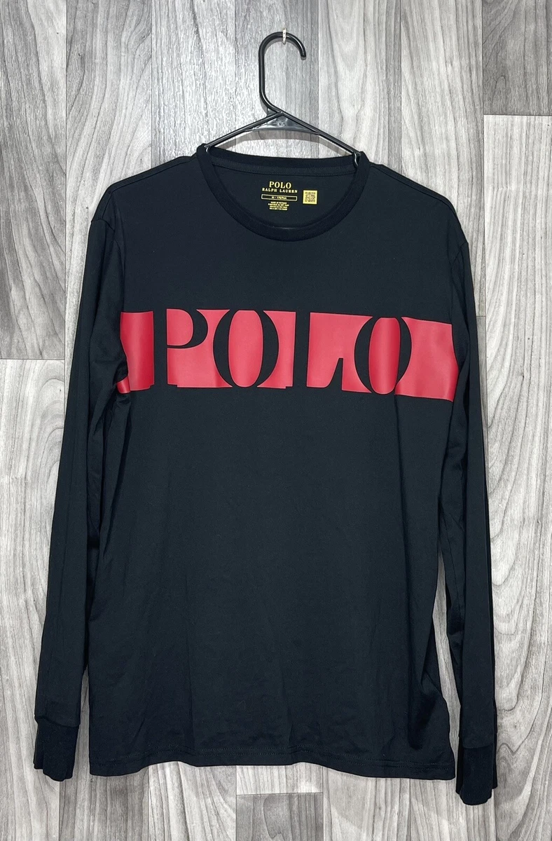Polo ralph lauren cheap black long sleeve top