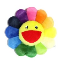 Takashi Murakami Flower Rainbow Plush Badge RAINBOW Cushion 30CM