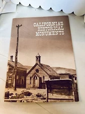 California's Historical Monuments by PG&E Governor Edmund G. Brown 1965 PB