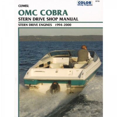 OMC Cobra Innenbord Z-Antrieb Stern Drive 1994-2000 Reparaturhandbuch Clymer