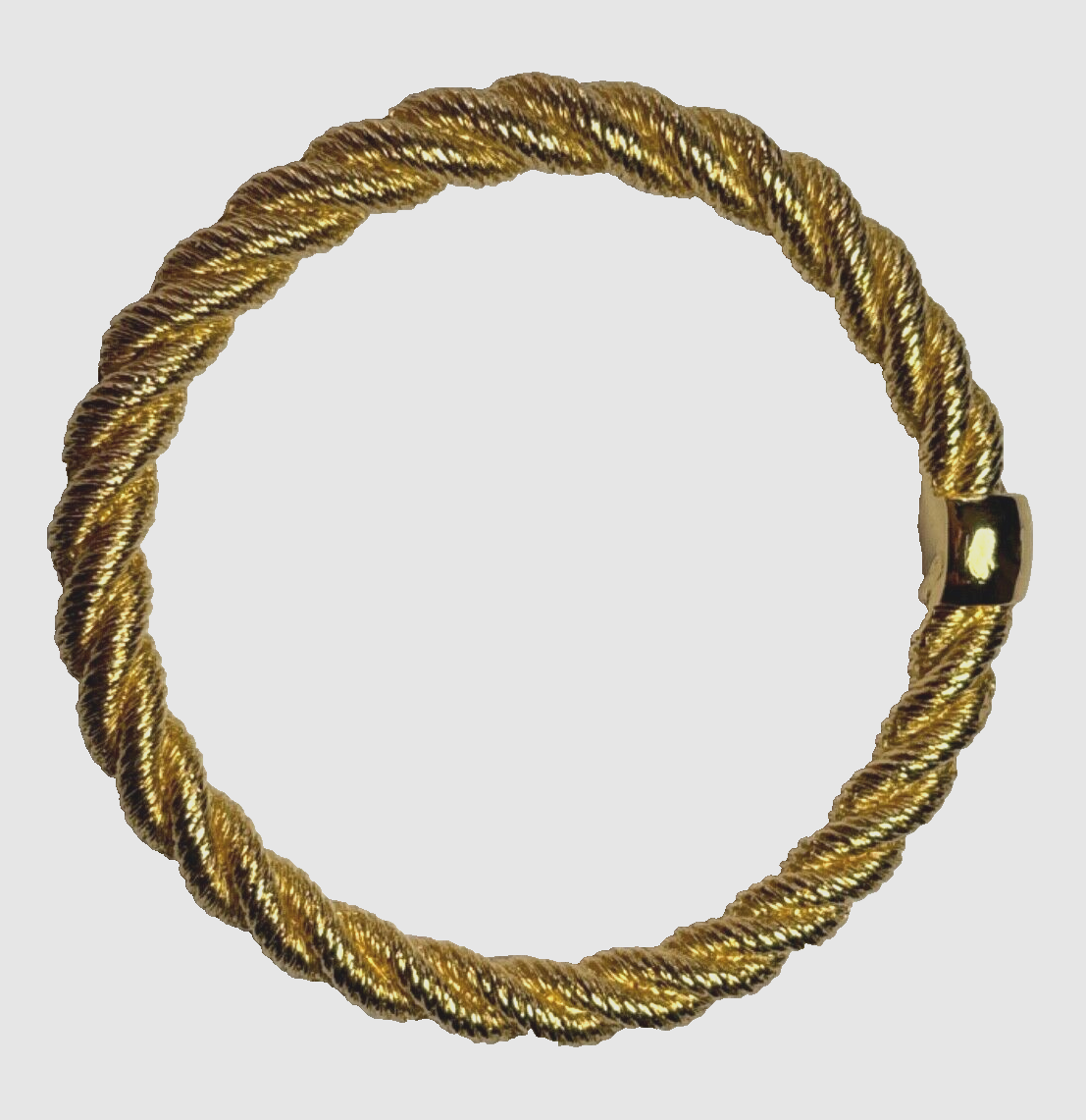 Vintage In STYLE of Christian Dior Signed Gold Plated Rope