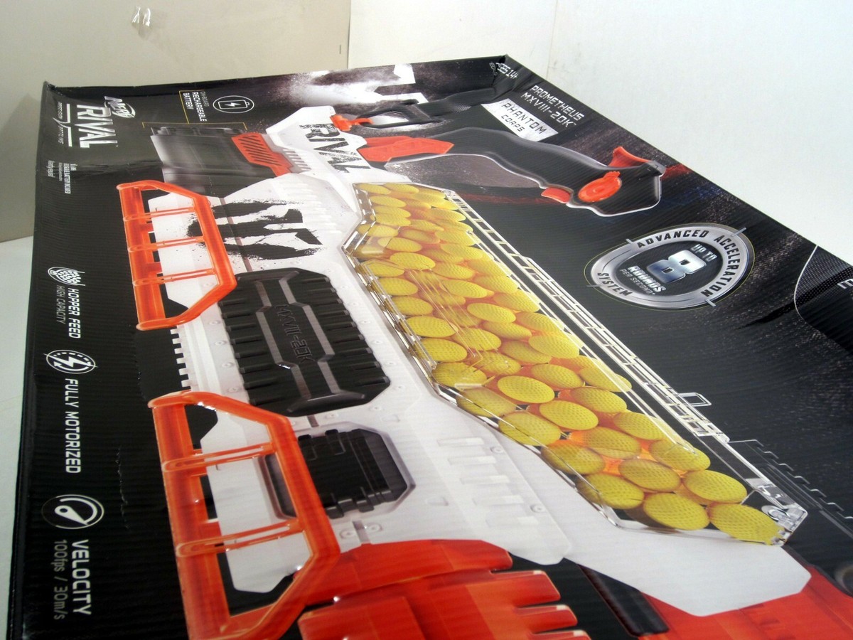 Nerf Rival Prometheus MXVIII-20K Blaster with 200 Rounds Nerf Rival Prometheus MXVIII-20K Blaster with 200 Rounds