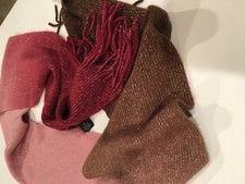 Ladies super soft multicolored sparkly scarf