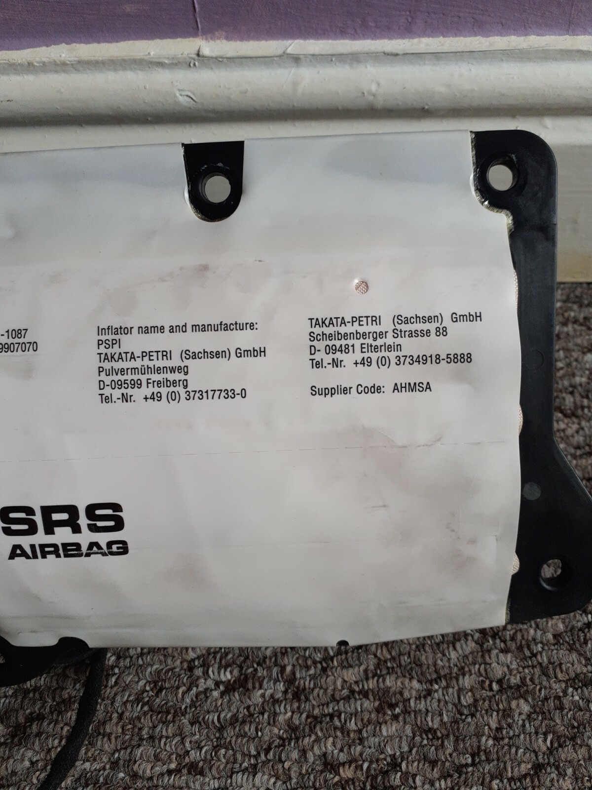 Land Rover Range Rover Vogue Airbag 3051865 96370 for sale online  