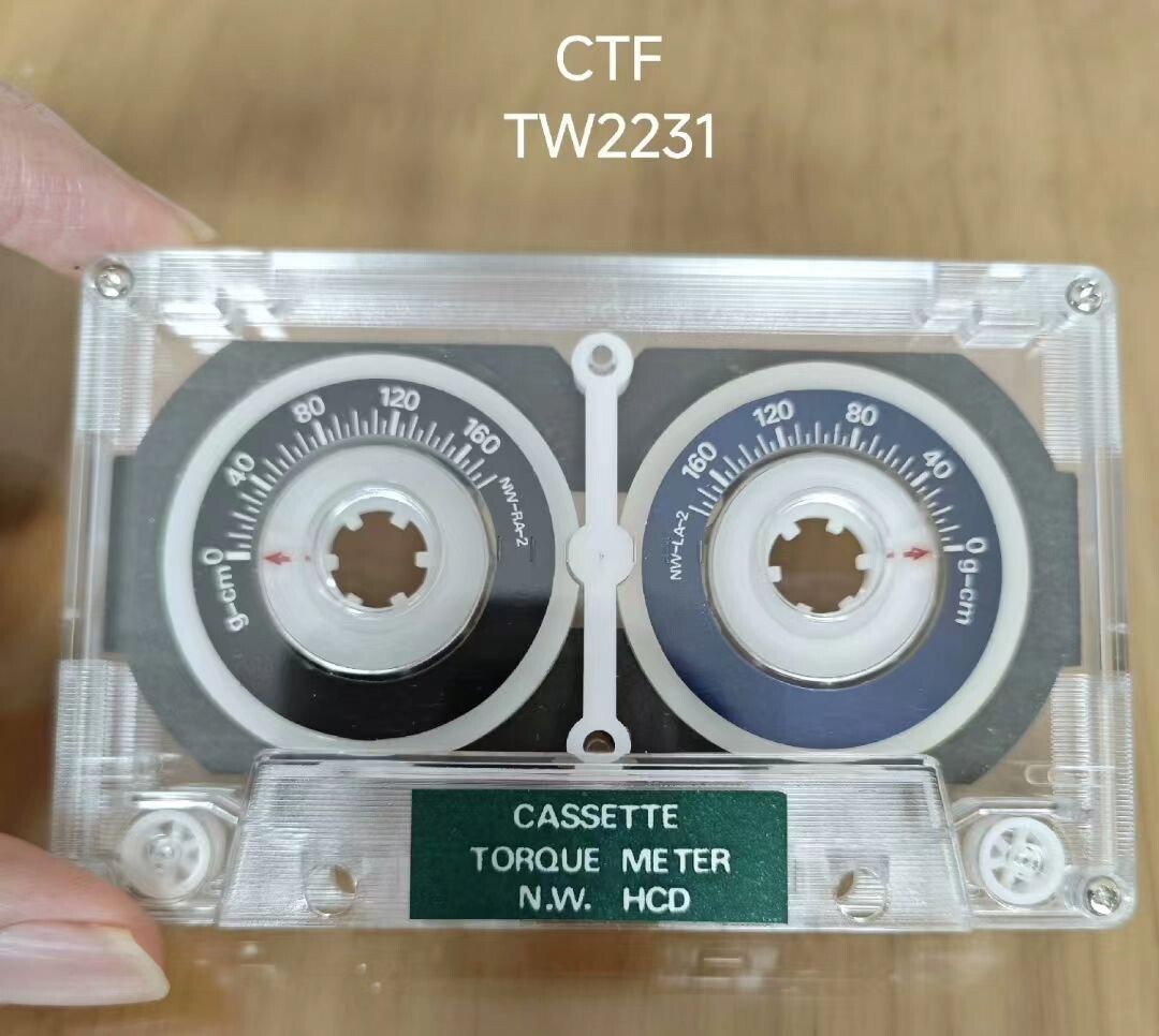 TW-2231 CTF CASSETTE TORQUE METER Test Tape | eBay